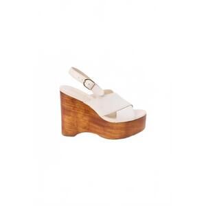 NEW MATISSE women's fox platform sandals in bone